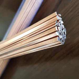 Fil de soudure en alliage de cuivre à haute teneur en phosphore, 5% d'argent, BCuP-2 BCuP-3 BCuP-5 BCuP-6, tiges de brasage en cuivre - Product Image 1