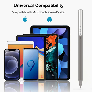 Stylet universel Pro avec fixation magnétique, logo <span class=keywords><strong>laser</strong></span>, stylet actif pour Android iOS - Product Image 1