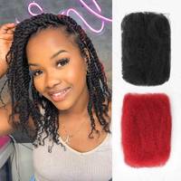 Produits de tressage Darling en gros QVR Afro Kinky Bulk Extension Cheveux humains pré-étirés pour tressage pour femmes noires