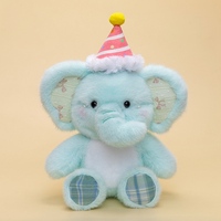 Éléphant en peluche adorable personnalisé, câlin, peluche en forme d'éléphant, cadeaux pour enfants, décorations