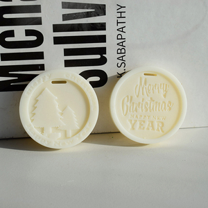<span class=keywords><strong>Besafe</strong></span> Moldes de Silicona para Manualidades DIY, Adornos Colgantes para Coche de Navidad, Difusores de Aromaterapia de Yeso, Decoración de Piedra - Product Image 4