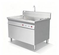 Lave-vaisselle à ultrasons de qualité professionnelle, silencieux, antichoc, avec contrôle de la minuterie, anti-cuisson à sec, pour usage commercial