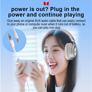 Monster XH11 Có Thể Gập Lại Có Dây Không Dây Trên Tai Tai Tai Nghe Đầu Gắn Tai Mềm Earmuffs 3.5Mm Cao Cấp Thiết Bị Âm Thanh Tai Nghe <span class=keywords><strong>Bluetooth</strong></span> - Product Image 5