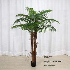 Fiddleleaf kết hợp cảnh quan nhà hàng sang trọng nhà vườn bộ cây mô phỏng cuộc sống như cây nhân tạo - Product Image 4