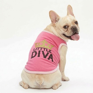 Vêtements pour animaux de compagnie : Nouvelle collection Printemps/Été – Chemise et gilet pour chien style Princesse Arrogante, respirant et décontracté, pour chiens Teddy et Bichon - Product Image 3