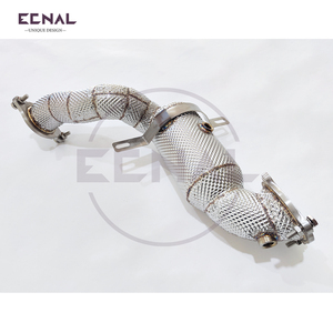 Tubo de Escape de Acero Inoxidable Ecnal con Protección Térmica Completa para <span class=keywords><strong>Maserati</strong></span> <span class=keywords><strong>Ghibli</strong></span> Levante 2.0T 2021+, Tubo de Escape de Alto Rendimiento - Product Image 5