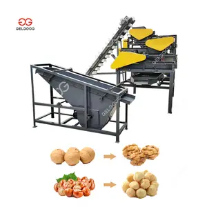 Almond Apricot Sheller Crusher Nut Shell Separator Shelling Machine For Hazelnut And Separation Sale