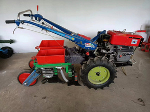 Mini-tracteur agricole à deux roues, motoculteur rotatif manuel, tracteurs agricoles multifonctionnels - Product Image 3