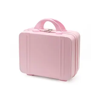 Coloré 14 pouces Mini sac voyage Portable petit bagage valise de transport femmes coque rigide étui cosmétique
