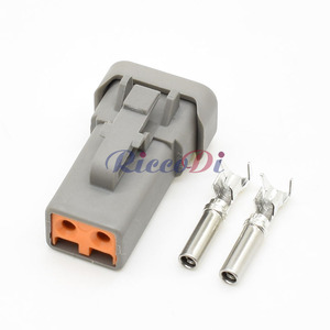 2 Pin Deutsch Female kawat tahan air Harness Otomotif Konektor DTP06-2S-E003 - Product Image 2