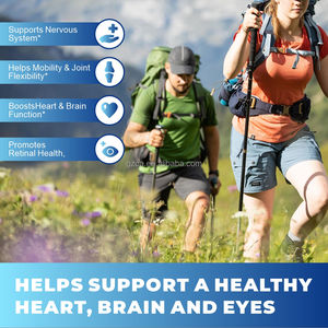 Suplemento de aceite de pescado <span class=keywords><strong>Omega</strong></span> 3 compatible con la salud del corazón 1200mg cápsulas blandas de aceite de pescado - Product Image 3