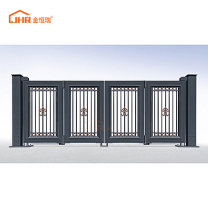 <span class=keywords><strong>Portail</strong></span> pliant automatique JHR, <span class=keywords><strong>portail</strong></span> extérieur en aluminium, <span class=keywords><strong>portail</strong></span> <span class=keywords><strong>de</strong></span> cour, <span class=keywords><strong>portail</strong></span> pliant à deux battants - Product Image 3