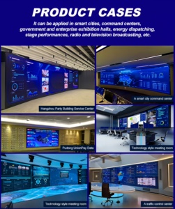 Écran LED mural intérieur D-King Fine Pitch P1.2, affichage vidéo LED 4K HD pour salle de conférence de bureau - Product Image 6
