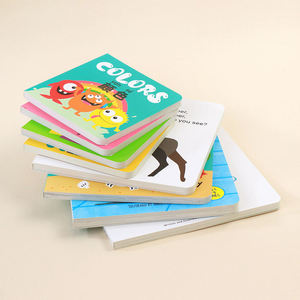 Early Learning Board <b>Books</b> for Kids Educational Illustrated Story <b>Books</b> Custom Preschool Children Picture <b>Book</b> Printing Service - Product Image 2