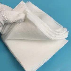 High Absorbency White Cotton Cleanroom Wipes For Printer Head Cleaning