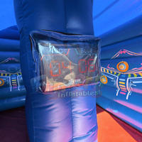 Arenes de jeu interactives gonflables en PVC Carnival Events Lighting Battle IPS Tag - Portables, capacité de 500 kg, taille et couleur personnalisables