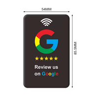 Tarjeta NFC Acrílica Personalizada 213 215 216 con Stock Suficiente, Programable para Redes Sociales y Reseñas