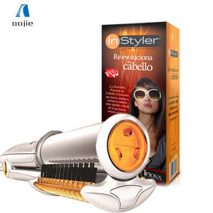 <span class=keywords><strong>Baguette</strong></span> de coiffure 2-en-1 portable 360 pour coiffure °   Fer à boucler automatique pour femmes, appareil de lissage et de bouclage des cheveux - Product Image 1