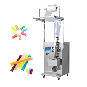 FillinMachine Multifunction Fully automatic Sachet Ice Lolly ice pop Liquid filling sealing machine popsicle ice candy packing m
