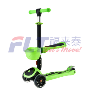 Trottinette pour bébé rose princesse au design le plus récent, trottinette à 3 roues pour enfants avec lumière LED - Product Image 2