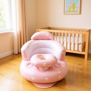 Modern Portable Foldable <b>Inflatable</b> <b>Sofa</b> Made of PVC Material for Children's Outdoor Learning and Sitting - Product Image 1
