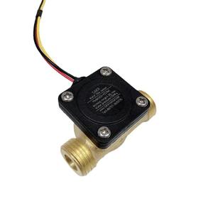 Saisheng Hall Pulse Flow Meter Plastic Water and <b>Liquid</b> Flow <b>Sensor</b> Copper Flow Switch - Product Image 2