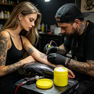 Crema para Tatuajes Global Popular de 10g, 30g y 500g, Rendimiento Estable para Estudios de Tatuajes Internacionales - Product Image 4