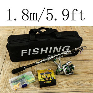 Produttore diretto transfrontaliero all'ingrosso Set completo a lunga distanza di colata in carbonio manico diritto filatura mulinello <span class=keywords><strong>mare</strong></span> pesca esca - Product Image 6
