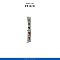 Module terminal de sortie numérique EtherCAT Beck-hoff PLC EL2008 d'occasion, sortie transistor 8 canaux pour l'automatisation industrielle