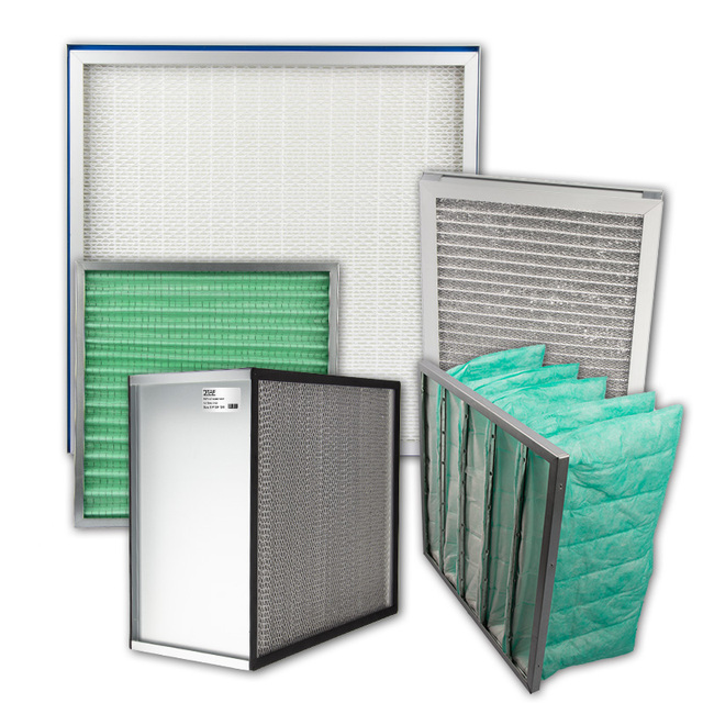 High Performance Big Dust Holding Capacity Synthetic Medium Efficiency F5 F6 F7 F8 Bag Pocket Filter