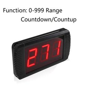 Système de <span class=keywords><strong>comptage</strong></span> numérique YIZHI GI3D-3R avec affichage LED à 3 chiffres, compteur de jours jusqu'à 999, minuteur de compte à rebours avec télécommande - Product Image 3