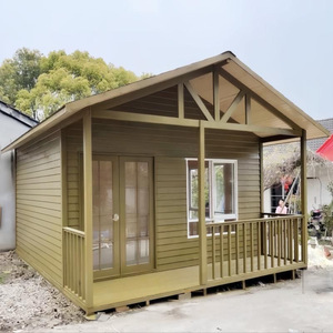 Caseta <span class=keywords><strong>de</strong></span> Venta Móvil Anticorrosiva para Exteriores, Patio, Jardín, Pequeña Villa, Cuarto <span class=keywords><strong>de</strong></span> Almacenamiento, Casa <span class=keywords><strong>de</strong></span> Madera Residencial - Product Image 1