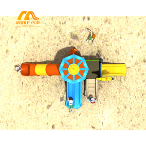 Lâu đài Chủ Đề Công viên giải trí ngoài trời lớn trẻ em sân chơi ngoài trời trượt thể thao sân chơi ngoài trời - Product Image 3