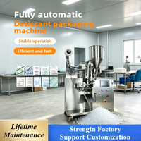 Machine de remplissage et d'étiquetage automatique haute vitesse PLC 1G/10G/40G pour sachets, films, emballages alimentaires, sel, piments séchés, granulés, déshydratants, gel de silice