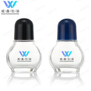 ขวดโรลออนแบบกำหนดเอง ขวดน้ำหอมแบบโรลออน ขวดแก้วแบบมีลูกกลิ้ง ฝาสีดำหรือสีทอง ขนาด 50 มล. - Product Image 5