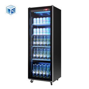 Thương mại Coca tủ lạnh LED lạnh đồ uống hiển thị tủ lạnh chiếu sáng thép không gỉ rượu tủ lạnh Showcase cho bia Bar - Product Image 5