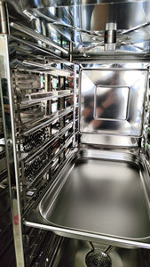 เตาอบคอมบิเชิงพาณิชย์ Shineho สำหรับทำอาหารและอบขนม ระดับมืออาชีพ พร้อมหน้าจอสัมผัส 20 ถาด - Product Image 3