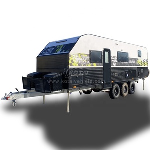 Remorque de voyage de grande taille Usine directe Heavy Duty 4X4 Rv Camper 25Ft Motorhome Camping Hybrid Caravan Off Road Caravan - Product Image 6