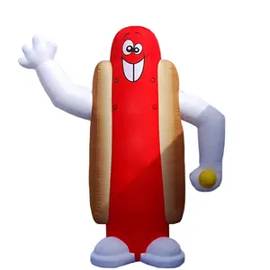 Hot Dog Tiup Besar Kustom untuk Promosi