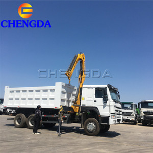 बिक्री के लिए क्रेन उच्च गुणवत्ता के साथ Howo 6x4 डंप ट्रक - Product Image 5