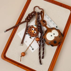 Diseño Creativo 2026, Nuevas Decoraciones para Bolsos, Regalo de Cumpleaños para Niños, Accesorios de Moda para Mujer, Dijes de Galletas Marrones de Cuero PU Suave - Product Image 4