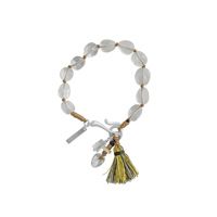 Cordon tressé géométrique perlé réglable, style rétro ethnique, bijoux fantaisie, cadeau pour femme - Fournisseur d'usine