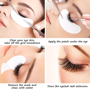 แผ่นเจลบำรุงรอบดวงตา แผ่นไฮโดรเจลสำหรับต่อขนตา - Product Image 6