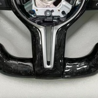 Pour BMW F10 F30 F31 F32 F20 E92 E60 X6 E71 X5 E70 M3 M4 M6, accessoires de modification de volant automobile en carbone forgé