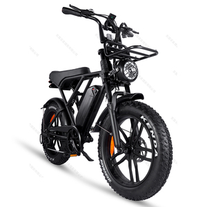 Ruihe H9จักรยานไขมันไฟฟ้า20นิ้วดีไซน์ใหม่มอเตอร์1000W ตำแหน่งฮับมอเตอร์48V แบตเตอรี่ลิเธียมแหล่งจ่ายไฟระบบดิสก์เบรก - Product Image 3