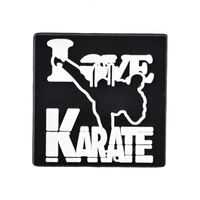 Breloques pour chaussures de karaté en gros, nouvelle arrivée, accessoires pour chaussures, logo personnalisé en PVC, breloques pour chaussures