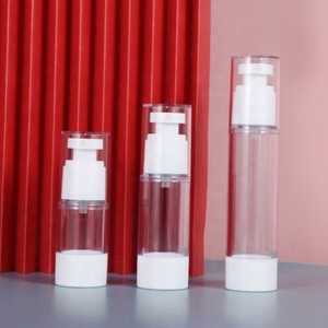 2026 Popular Style Empty 5ml <b>10ml</b> 15ml 30ml 50ml 100ml 150ml Plastic Airless Pump <b>Bottles</b> for Cream and Lotion Cosmetics - Product Image 2
