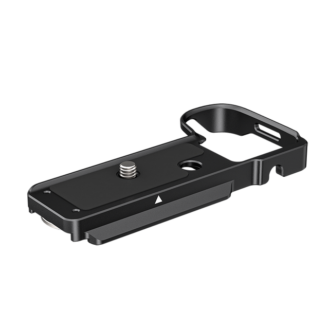 Hand Grip Extension Quick Release Metal Base Plate Arca-Swiss Bottom Mounting Plate for Sony ZVE10 II Camera with 1/4" Screw