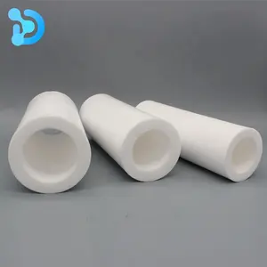 70mm çap büyük boy kalıplanmış beyaz PTFE yuvarlak boru