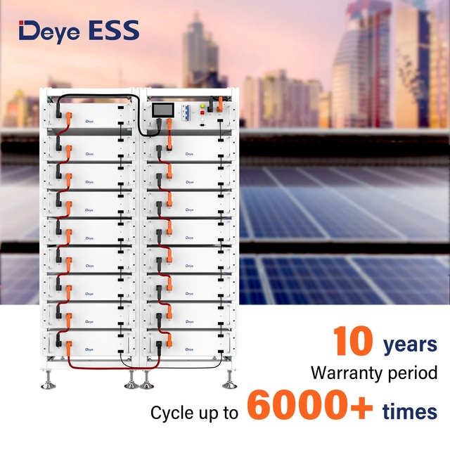 Deye ESS BOS-G30 30.72kWh High Voltage LiFePO4 Battery Energy Storage System, Small-Scale C&I ESS Solution
